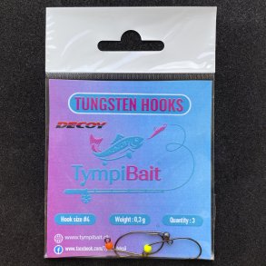 Tungsten Krog (Tungsten Hooks) #4 Mix Fluo 0,3g.