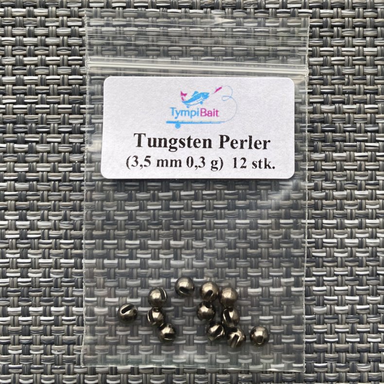 Tungsten Perler #3.5 Gr 0,3g.